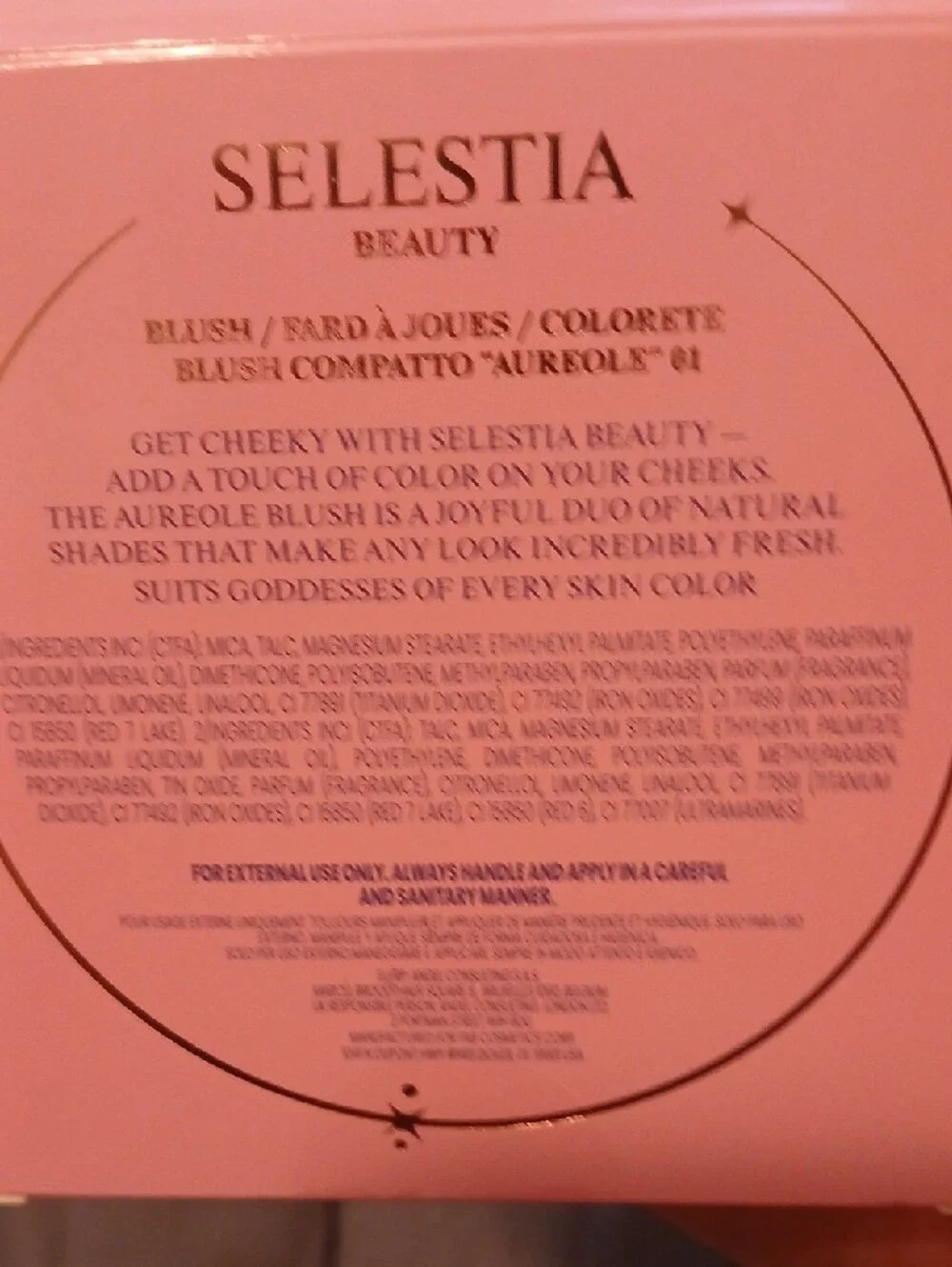 Selestia beauty blush